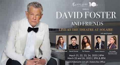 David Foster and Friends Live At The Theatre At Solaire.